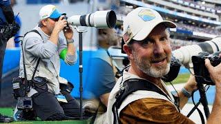 Everything An NFL Photographer Does On Game Day | LA Chargers