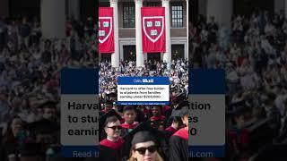 Harvard to offer free tuition to students from families earning under $200,000