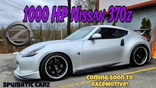 1000HP Single Turbo Nissan 370Z! Will it take the record for fastest 370z at RaceMotive?