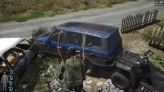 WorldUK Playing SCUM, Day 98 on Hardcore Server Part 5 (I find a SUV)!