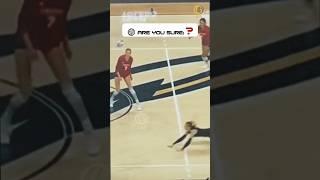 Foot in volleyball