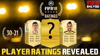 FIFA 18 Player Ratings (30-21)