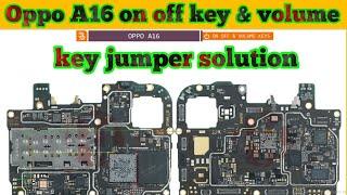 OPPO A16 on off key & volume key not working solution|#viralvideo