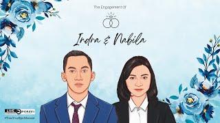 LIVE STREAMING  ENGAGEMENT OF NABILA & INDRA