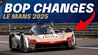 Le Mans 2025 Balance of Performance Changes EXPLAINED