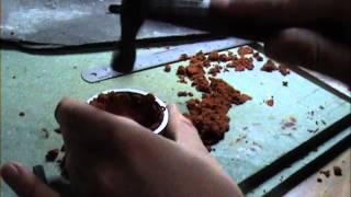 making a delft clay mould for casting a ring