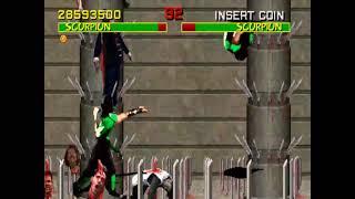 Mortal Kombat revision 3.0 Reptile battles Very Hard