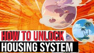 How To Unlock The Housing System!? | Housing System Genshin Impact Patch 1.5