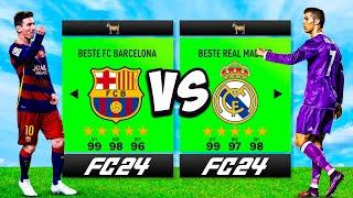 Barcelona Aller Tijden VS Real Madrid Aller Tijden!