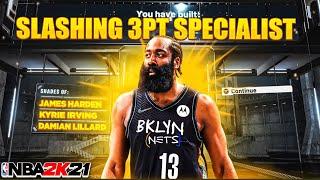 This CONTACT DUNKING “3PT SPECIALIST” BUILD is UNSTOPPABLE NBA 2K21 BEST BUILD CURRENT GEN