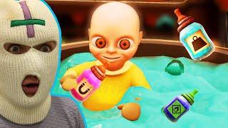 ОН ВЫПИЛ ВСЕ БУТЫЛКИ  ?! ИГРА The Baby In Yellow