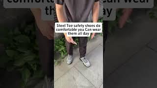 Stylish Safety Shoes with Sneaker Vibes #shoes #steeltoe #safetyshoes