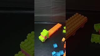 Satisfying DIY Blocks Lorry | Lego Building Blocks videos | #buildingblockstoys #shorts