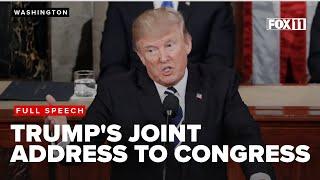 Trump addresses joint session of Congress