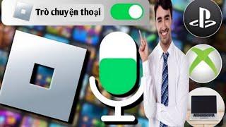 Cách bật Trò chuyện thoại Roblox (Không cần xác minh 2024)| Bật trò chuyện thoại trong Roblox