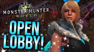 【MHW OPEN LOBBY】More practice for Sunday's Fatalis Marathon! :)