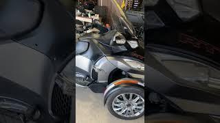 2014 Can-Am Spyder RT LTD in Black and Silver