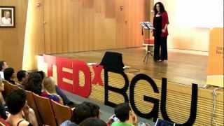 Speaking the unspoken conversation: Arnina Kashtan at TEDxBGU