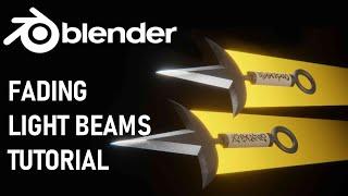 [Quick and Easy] Create Fading Beams of Light in Blender 3D