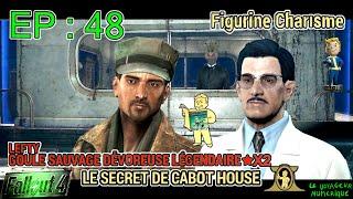 Fallout 4 -FR- EP 48 ASILE DE PARSONS : Le Secret de Cabot House / +1 FIGURINE / +1 Livre