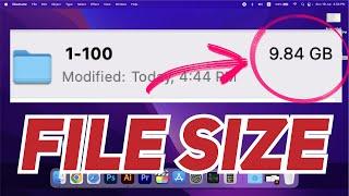 14 Check File Size on a Macbook