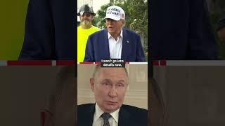 Putin says Trump could have prevented Russia-Ukraine war