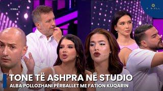 Alba Pollozhani debat me Fation Kuqarin, tone të ashpra në studio - Trotuar | E Diell