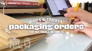 How I Pack & Ship Orders From Home | Small Art Business Tips