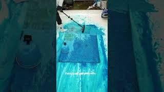 This Rug Couldn't Handle The Extreme Clean! Satisfying ASMR Carpet Cleaning. #shorts