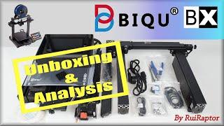 BIQU BX (3D Printer Kickstarter) - Unboxing & Analysis