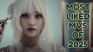 MOST LIKED K-POP MUSIC VIDEOS OF 2025