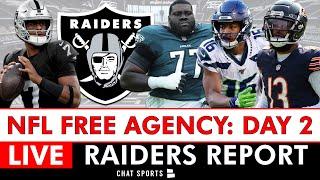 Raiders Free Agency LIVE: 2025 NFL Free Agency Tracker + Las Vegas Raiders Rumors & NFL News | Day 2