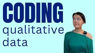 Coding qualitative data - how to code using Braun and Clarke's Reflexive Thematic Analysis