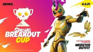 How To Get The Webster Skin For FREE! (Spring Breakout Cup Details)