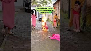 KEPALA LABUBU DIBAKAR KARENA GIGIT MAMI#shortvideo#trending#shortviral#viralvideo#trend#short#viral