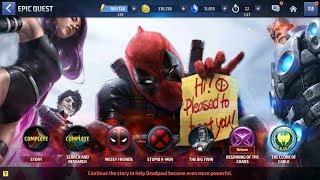 [Marvel Future Fight] Deadpool Epic Quest 100%