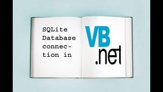 Sqlite database connection to vb.net | vb.net project