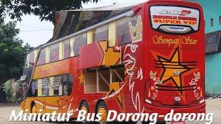 Review Miniatur Jet Bus 2+ Sempati Star Double Decker