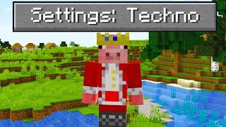 I Tried Technoblade's Settings To Beat Minecraft...