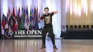 Ryan Boz at the2016 US Open Swing Dance Championships Cabaret