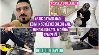 BURAK ARTIK DAYANAMADI! , SÖYLEYECEKLERİ VAR, 3 ÇOCUKLA GÜNLÜK RUTİNİMİZ, DOLU DOLU ÖZLENEN VLOG