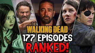 Ranking ALL 177 Episodes of The Walking Dead!!! (WORST to BEST)