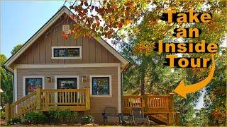 Get Ready To Fall In Love With [486 SqFt] Truly Tiny Cabin House | Tiny Cabin Ideas