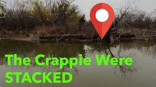 WALKING THE CREEK BANKS FOR CRAPPIES IN DECEMBER 2024