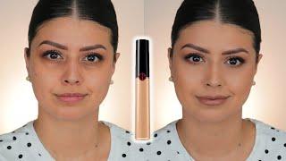 ARMANI BEAUTY POWER FABRIC CONCEALER | REVIEW + FULL DAY WEAR TEST