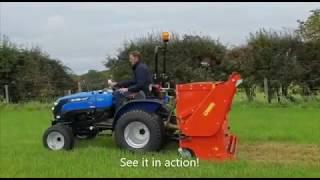 Danelander Flail Mower and Collector