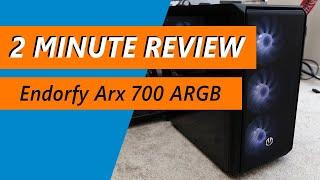 Unassuming but functional? Endorfy Arx 700 ARGB Computer Case Review