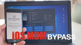 iAldaz MDM BYPASS iOS16 iPhones and iPads Windows tool