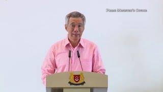 PM Lee Hsien Loong at the Launch of CPIB's Roving Exhibition "Declassified Corruption Matters"