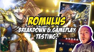 ROMULUS / LUPERCAL | Bloodcraft Legends Champion Breakdown & Gameplay Testing!